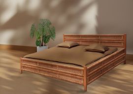 Bett Mauritius 200 x 200 cm Sonderpreis