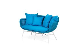 Sofa Coco 2-Sitzer outdoor Rope