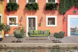Sofa Coco 2-Sitzer outdoor Rope