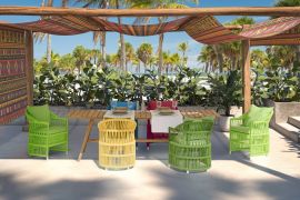 Armlehnstuhl Drill outdoor Rope