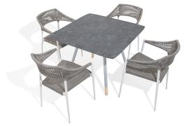 Stuhl Loona modern outdoor Rope