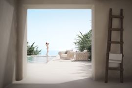 3-Sitzer Sofa Milo outdoor Rope